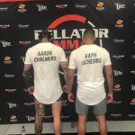 Aaron Chalmers Instagram - Open work out done, 3 days until #bellator200 🥊