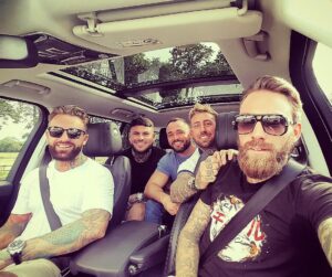 Aaron Chalmers Instagram - Rolling with man dem💥 @ijmcghee @kris_whillis @dean2370 @terryfukinchalmers