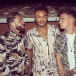 Aaron Chalmers Instagram - My boys!! #shitshirtnight
