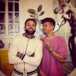 Aaron Chalmers Instagram - Always messing around with the brother @gazgshore 👬