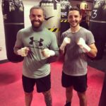Aaron Chalmers Instagram – Good rounds this morning @danielmorley97 thank you mate 🙏🏽 @boxingboothgym
