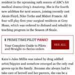 Adelaide Kane Instagram - I’m not a doctor, but I play one on TV! So hyped to be a part of such a historic series!!! Can’t wait to be covered in fake blood and bodily fluids on a daily basis 😂 tysm! @greysabc