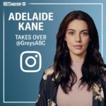 Adelaide Kane Instagram - Heyoooo! I’m doing this weeks take over! @greysabc