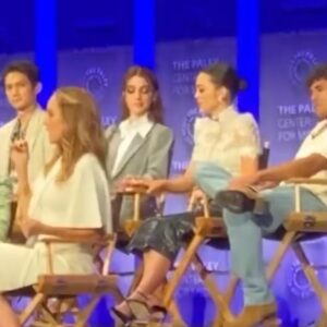 Adelaide Kane Instagram - Had a blast w the @greysabc team at #paleyfest Special thanks to @t.r.knight for being our amazing moderator ♥️

@narrativepr 
@daniandemmastyle 
@melissa.hernandez 
@bykileyfitz