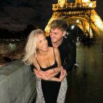 Adixia Romaniello Instagram - Quelle magnifique soirée avec @simon_feraud ! Cette photo donne l’impression que nous sommes ensemble depuis 10 ans, même si c’était seulement notre deuxième rendez-vous... #MATP @w9officiel Paris, France