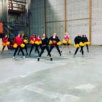 Aimee Garcia Instagram - BTS dance rehearsal of #Lucifer musical episode. Shoutout to these incredible dancers who made sure we stretched & made us feel like rockstars 🌟 Choreographer: @brooke_lipton #Teamwork 💃🏽 Not pictured: My nerves Warner Bros. Entertainment