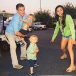 Aimee Garcia Instagram - Old #Dexter pic of me & Michael C. Hall wrangling “Harrison” 😂 Spoiler Alert: Harrison was actually a set of twins ... miss those two little nuggets #tbt #quarantinefinds Sunset Gower Studios