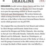Aimee Garcia Instagram - Write an action movie? Check. THRILLED to be writing #47Ronin sequel w @theajmendez THANK YOU @ronyuan Tim Kwok & Universal 1440 team for this incredible opportunity 🎬🤗👩🏽‍💻