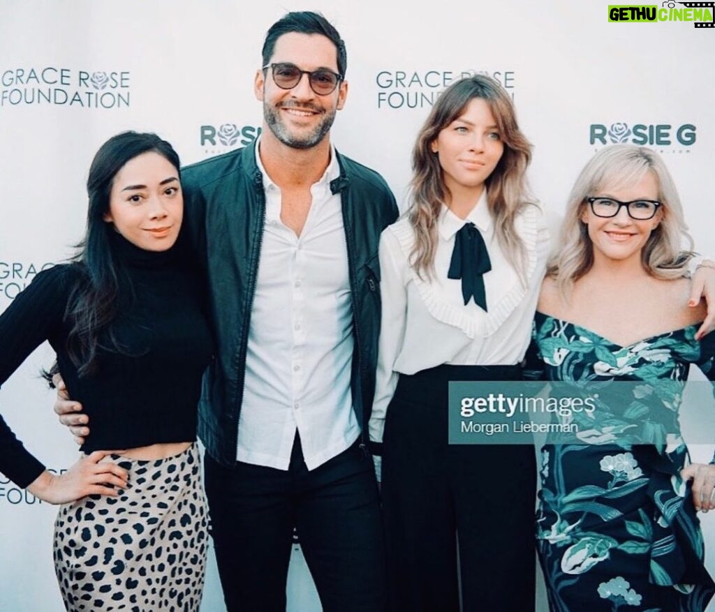 Aimee Garcia Instagram - Amazing night raising money to help find cure for #CysticFibrosis We helped raise 100k 🙌🏽🙌🏽😭😭 Thx @officialtomellis @laurengerman @rachaeleharris @dbwofficial @ildymojo @robenedict @moppyoppenheimer & our LUCIFER fans who came from close & far to support @gracerosefoundation 💜💜💜 We’re all in this together 🌍🌏🌎 SLS Hotel, a Luxury Collection Hotel, Beverly Hills