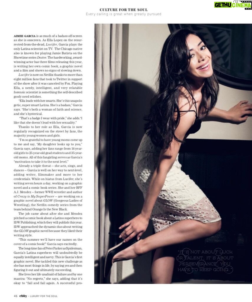 Aimee Garcia Instagram - Thanks @ebbymagazine ! And thx to my girl @stephstrate who encouraged me to drink a little tequila b4 this photoshoot “It’s a little awkward when you try to be ‘sexy’” 😂🥃🤷🏽‍♀️ Photo credit: @lesliealejandro @omarcruzphoto Los Angeles, California