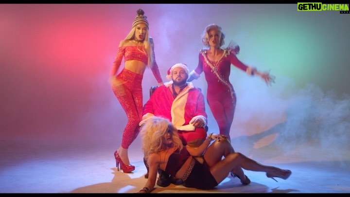 Alaska Thunderfuck Instagram - This year, instead of giving French hens, turtle doves, and lords a leaping, give the gift of music with these three models a-milking… “Dear Santa… Bring Me a Man” is the AAA Girls classic holiday hit for the whole family. @willam @theonlyalaska5000 @courtneyact #christmas #drag #santa #lgbt #gay #models