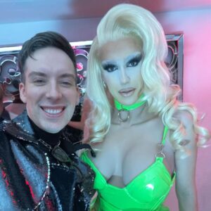 Alaska Thunderfuck Instagram - We won a Queerty 🧡
Thank you to all of our Deep Friends of the Pod (and Latoya) for your continued years of dedicated listener and voter ship. 
My heart is so full 💖🏁