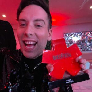 Alaska Thunderfuck Instagram - We won a Queerty 🧡
Thank you to all of our Deep Friends of the Pod (and Latoya) for your continued years of dedicated listener and voter ship. 
My heart is so full 💖🏁