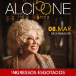 Alcione Instagram - Obrigada, São Paulo! ❤️ Sexta-feira, 8 de março, Dia da Mulher, é dia de Espaço Unimed LOTADO para uma das maiores do país: Alcione! Quem vem celebrar os 50 anos de carreira da Rainha do Samba com a gente? #Alcione #Alcione50Anos #AlcionenoEspaçoUnimed