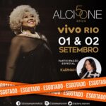 Alcione Instagram - Valeu, Rio de Janeiro!!!! Logo mais à noite, a Marrom sobe ao palco do @vivoriorj para o primeiro de dois shows com lotação máxima desde Julho! Participação da maravilhosa @karinah! (Equipe) 01/09 Vivo Rio | Rio de Janeiro/RJ (Esgotado) 02/09 Vivo Rio | Rio de Janeiro/RJ (Esgotado) 08/09 Praça Maria Aragão | São Luís/MA 09/09 AIPERJ | Itaboraí/RJ 15/09 Parque Solon de Lucena | João Pessoa/PB 16/09 Farma Conde Arena | São José dos Campos/ SP 23/09 Corporativo | Brasília/DF 30/09 Festival Mormaço | Boa Vista/RR