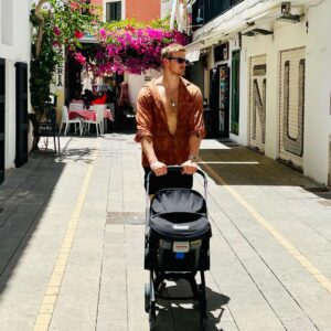 Alexander Ludwig Instagram - little princesses world tour…and my daughter