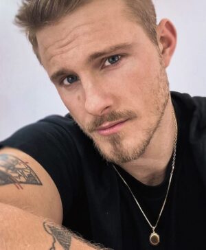 Alexander Ludwig Instagram - @theirisours is flying! limited stock and selling out fast so get yours soon! change the game. #Their #recycledgold #sustainablejewerly #futureofheirlooms link in bio 

Partnership with @onetreeplanted 
You guys are making this something special that is changing the way we look at how we consume.
