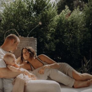 Alexander Ludwig Instagram - I will never stop looking back at these photos. I love this little family we have created so much 🥹