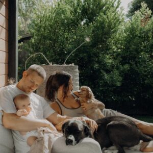 Alexander Ludwig Instagram - I will never stop looking back at these photos. I love this little family we have created so much 🥹