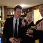 Alexandra Cooper Instagram - Practicing for the big day🥺❤️ We had a little pre-wedding celebration with Matt’s 100 yr old grandma last night. She sadly won’t be able to travel to our wedding so we wanted to make her feel special and a part of everything❤️ sobbing love you grandmommy. The daddy gang loves you too you legend (yes she’s wearing Chd sweats)