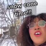 Alexis Nikole Nelson Instagram - Now I can join @mnforager in the “people yelling at me for eating snow” club 😆 Which WHILE WE’RE HERE: Yes, snow catches some pollution… so does… everything else 😆 trace levels of pesticides and pollutants are below what’s acceptable for drinking water, and I gathered my snow in my front yard where I know there’s been no salt, and where no plows could’ve put down sand! I had never seen so many folks pressed about snow consumption 😆 Maybe not caring about it is a weird Midwest thing? I’m so glad we’re thinking critically about our food, and I’m so glad y’all are concerned about my well-being!💕 but YALL. Let the kids eat some snow. But not the yellow kind 🤣 Ohio