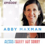 Alyssa Milano Instagram - NEW EPISODE The war between Israel and Hamas continues to create a deteriorating humanitarian situation in Gaza. I’ve invited @OxfamAmerica’s President & CEO @abbymaxman onto my podcast #SorryNotSorry to discuss the realities humanitarian organizations face in war zones.
