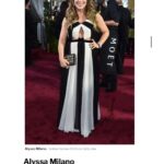 Alyssa Milano Instagram – Oh , hey! Golden Globes