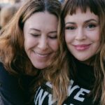 Alyssa Milano Instagram - “Only if we understand, can we care. Only if we care, we will help. Only if we help, we shall be saved.” -Jane Goodall I had the opportunity to spend the evening with Jane Goodall—a hero of mine—celebrating her 90th Birthday. She is everything. I felt a wave of emotion crash over me when I saw her. She said, “I feel bad that I make people cry.” I said, “Don’t feel bad. You change people on a cellular level.” Jane looked at me dead in the eye and replied, “Please don’t call it cellular. It makes it sound too scientific. Call it ‘spiritual’.” Indeed, Dr. Goodall. You affect me, and so many others, on a spiritual level. And to be able to share this experience with my bestie from highschool—made it all the more sweet.