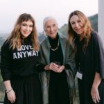 Alyssa Milano Instagram - “Only if we understand, can we care. Only if we care, we will help. Only if we help, we shall be saved.” -Jane Goodall I had the opportunity to spend the evening with Jane Goodall—a hero of mine—celebrating her 90th Birthday. She is everything. I felt a wave of emotion crash over me when I saw her. She said, “I feel bad that I make people cry.” I said, “Don’t feel bad. You change people on a cellular level.” Jane looked at me dead in the eye and replied, “Please don’t call it cellular. It makes it sound too scientific. Call it ‘spiritual’.” Indeed, Dr. Goodall. You affect me, and so many others, on a spiritual level. And to be able to share this experience with my bestie from highschool—made it all the more sweet.
