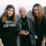 Alyssa Milano Instagram - “Only if we understand, can we care. Only if we care, we will help. Only if we help, we shall be saved.” -Jane Goodall I had the opportunity to spend the evening with Jane Goodall—a hero of mine—celebrating her 90th Birthday. She is everything. I felt a wave of emotion crash over me when I saw her. She said, “I feel bad that I make people cry.” I said, “Don’t feel bad. You change people on a cellular level.” Jane looked at me dead in the eye and replied, “Please don’t call it cellular. It makes it sound too scientific. Call it ‘spiritual’.” Indeed, Dr. Goodall. You affect me, and so many others, on a spiritual level. And to be able to share this experience with my bestie from highschool—made it all the more sweet.