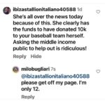 Alyssa Milano Instagram - Every parent raises money for their child’s sports teams and many of them do so through GoFundMe. I am no different. As much as I’d love to pay for the entire team and their families for travel, transportation, hotel, food and beverage, uniforms, trading pins and all the things teams do for this kind of trip—I can not afford to do so. Maybe someday. Also, if I did pay for everyone—my trolls would find something else to be hurtful about. Regardless of how you feel about me, going on to my hardworking 12 year old son’s Instagram page and leaving these kinds of messages is so horrid. Leave the kids alone. Let them play baseball. If you are against donating—don’t donate. If you’d like to donate to help the team’s families — we appreciate it—the link is in his bio.