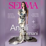 Anjali Bhimani Instagram - “You don’t look for the door. You make the door.” Huge gratitude to Seema Magazine for this cover and spread in their May issue, and to @seema1030 herself for the wonderful conversation and for creating @seemanetwork . Getting to talk about so many different forms of storytelling and shout out some of my favorite desi sisters and collaborators like @sabrinabesla and @thatbronzegirl was such an honor. If you had told that 8 year old girl in the third pic standing in her Wonder Woman Underoos that decades later she would have a career spanning from Broadway to TV to video games to producing to writing books to coming full circle and playing D&D with her friends to share stories with the world, I don’t think her young mind would have comprehended the possibility. (Either that or she would have said, “Well, sure that sounds fun…but what ELSE are we gonna do?”) Check out the full article in the May issue at Seema.com ! PS the fact that that pic of me as a kid made it into a worldwide publication kind of makes my life complete. P.P.S. Since I was so sad to miss the @goldhouseco gala last night because of work out of town, I’m glad i could still represent with this beautiful gold dress on the cover by @niko_niko_design ! Cover & main photo: 📸: @dianalragland 💄: @edwardcruz 💇🏻‍♀️: @mashyourhair Stylist: @suki718stylist Cover Gown: @niko_niko_design Wonder Woman photo and badass attitude handed down by my mom. #seemamagazine #desigirl #desigirls #indianactress #southasian #familygoals #actresses #covergirl #coverstory #glammakeup #redcarpetfashion #symmetra #rampart #msmarvel #ttrpg #desiquest #broadway #bestsellingauthor #anjalibhimani #iamfunsize #losanjalis