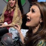 Anjali Bhimani Instagram - *DESIQUEST SPOILER ALERT* Why are @persiphiroth and I locked in a spaceship? Well, we decided for Episode 4 of @desiquestshow this week, we were taking the adventure to outer space...now if we could just walk through this spaceship in our high heels without getting caught in the grate.(Seriously, how can we be fabulous in outer space with this flooring? Tell the ship’s engineers we have PRIORITIES.) Watch episode 4 of DesiQuest: “The Thick of It” with special guest Sephie Valentine now on YouTube at Desiquest.com/Watch ! #ttrpg #dungeonsanddragons #desiquest #desigirl #indianactress #tabletopgaming #roleplayinggames #anjalibhimani Los Angeles, California