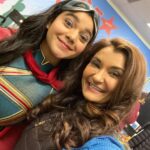 Anjali Bhimani Instagram - Celebrating this beautiful girl (and the whole Ms Marvel family) on this big opening weekend! Now that we are all allowed to shout from the rooftops about it, here’s to the entire team of The Marvels and may it be the most wonderful of opening weekends for you all! #imanvellani @sanaamanat622 bishakali @saagarshaikh @mohankapur @zenobia_shroff @msmarvelofficial @marvelstudios #msmarvel #themarvels #marvelstudios #superheroes #captainmarvel #openingweekend Hollywood, California