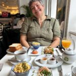 Anjali Bhimani Instagram - A little taste of Paris in London… Because it’s even more fun to plan your empire building over a proper tea. (Incidentally, the Marco Polo and Alexandra David Neel remain my favorites but I am wide open to those being ousted this holiday season with the seasonal selections they have at @mariagefreresofficial !) #mariagefreres #tealovers #teaparty #brunch #coventgarden #anjalibhimani #iamfunsize