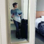 Anjali Bhimani Instagram - Feeling grey in that good way for Awesome August Day 18! Captured a brief moment this morning to breathe and yes take a hotel selfie before heading out to FEMPOWERED Live with some of the most incredible women I could imagine sharing a stage with. The last 24 hours has been the most ridiculous amount of chaos, but remembering all of the amazing reasons I was dealing with said chaos made it feel so much more rewarding when I finally got to this moment of breath. So today, it’s grounding grey, grateful grey, good effing morning Ify’s gonna be a great day grey! . . . . . . . . . #AwesomeAugust2023 #fempowered #community #sisterhood #womenempowerment #personaldevelopment #lifebydesign #giveaway #liveyourdreams #positivity #feelinggrey #inspirational #positiveaffirmations #fempowered #actress #voiceactor #voiceacting #voiceover #VO #indianactress #desigirl #desigirls #browngirl #browngirls #browngirlmagic #anjalibhimani #iamfunsize #losanjalis #giveaway