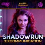 Anjali Bhimani Instagram - 🚨 CHARACTER REVEAL! 🚨 @sweeetanj will be playing TRIGGER the Dwarf Decker in the #shadowrun liveplay series by @realmsmithtv and @catalystgamelabs Stay tuned for a new character reveal every day leading up to the premiere on Aug 30th at 8pm ET (5PT)! (Link in Bio) #ttrpg #tabletoprpg #actualplay #shadowrunner #shadowrunners Los Angeles, California