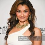 Anjali Bhimani Instagram - What a joy and injection of food for the soul last night at the @asiasocietyla ‘s Game Changer Awards. Just a few of the highlights (because we didn’t get nearly all of it on camera!) 1-2: Proof I can’t give a speech or tell a story without waving my hands around in excitement 3: The honorees and presenters including @therealshannonlee and the cast of Warrior , @beherelater the creator of BEEF, the team from #GodzillaMinusOne, and the gorgeous @katie_soo who spearheads the Asia Society and blows my mind. 4 & 5: A little red carpet love with more of Mom’s baller Indian jewelry that she passed down to me years ago 6: With our boy @steveyeun who I still can’t help texting every time I see him crushing it onscreen (so he gets a lot of texts) 7: With @anderson._paak who is so magnificent and such an inspiration I can’t figure out how to describe him in this picture 8: Anjali, tell us about your entire career in 10 seconds or less in a way every Asian actor can relate to…🤩 And thanks as always to @michelle.borbolla for the glam magic! #asiasociety #gamechanger #southasian #womensupportingwomen #anjalibhimani #andersonpaak #stevenyeun Skirball Cultural Center