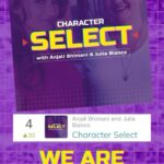 Anjali Bhimani Instagram - Not bad for Day One! @charselectpod hit number four in the US and Canada and number two in the UK on Apple podcasts! @juliabscasting and I are so excited to share all of these wonderful conversations with you… follow us on IG, TikTok, and Twitter and head on over to YouTube, Apple podcast, or Spotify to get your fill of great video game developers and performers talking about some of the most iconic performances in video games. Link in bio! #videogames #voiceover #performancecapture #podcast