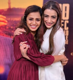 Anjana Rangan Instagram - A special post for the Queen whos been ruling the industry for 21 years. ♥️♥️♥️🧚🧚🧚 @trishakrishnan the beauty inside out! Keep stealing hearts forever ♥️