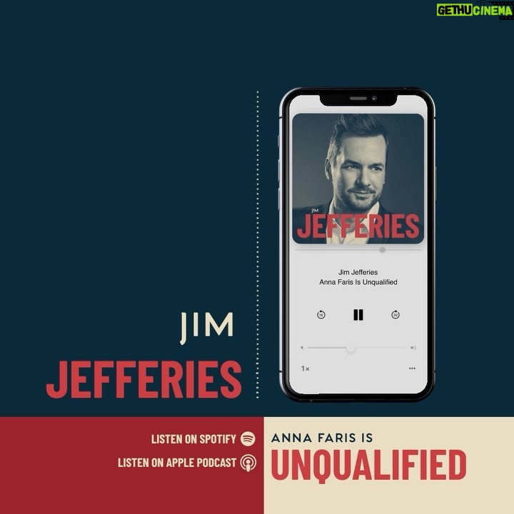 Anna Faris Instagram - I wonder what would have happened if @jimjefferies had kept his original name. @unqualified