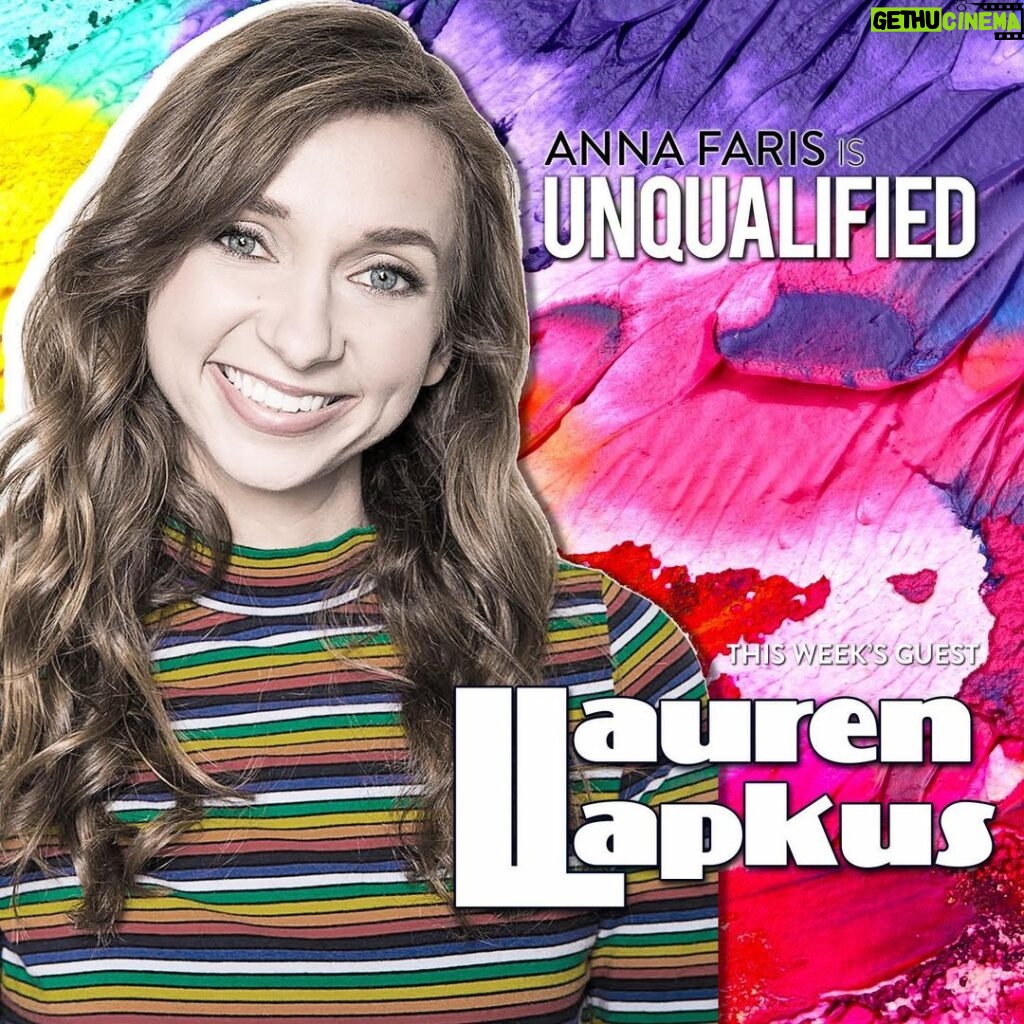 Anna Faris Instagram - I’m afraid to cook for @laurenlapkus but we talked about how we’re coping these days, making sitcoms and why The Golden Girls is one of the best shows ever…@unqualified