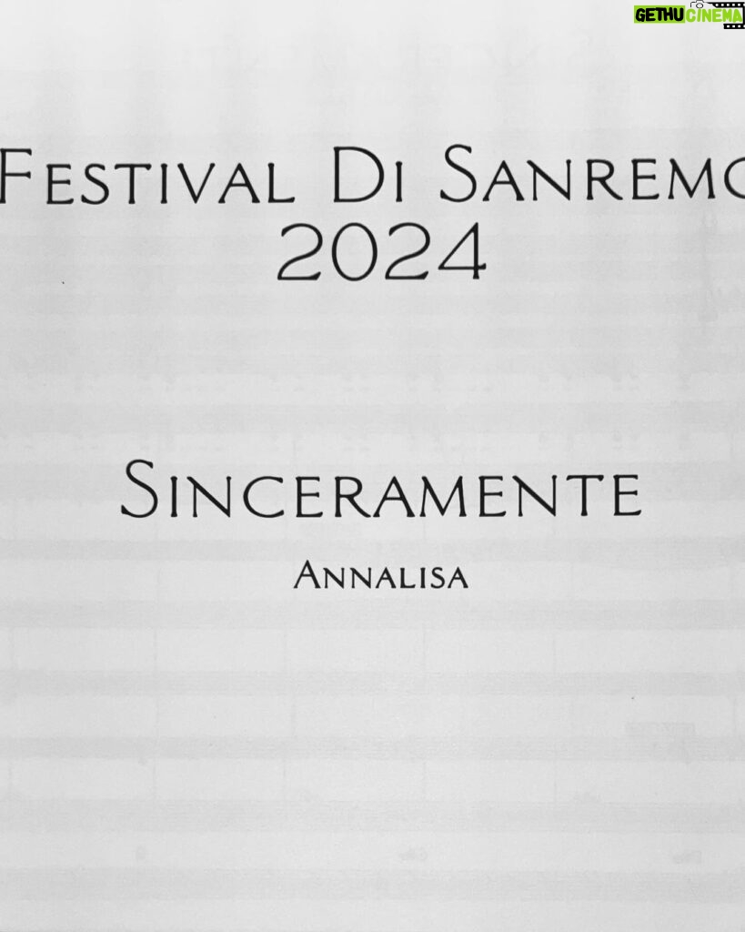 Annalisa Scarrone Instagram - -10 🌪️🤯❤️‍🔥 #Sanremo2024 #Sinceramente