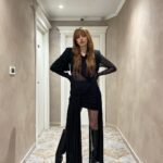 Annalisa Scarrone Instagram - È stato bellissimo 🖤 #Bellissima #Sanremo2023 @yslbeauty #makeup #supplied