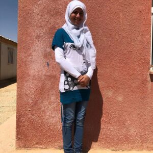 Annie Murphy Instagram - Today, I went to Azraq Refugee Camp in Jordan and was fortunate enough to meet three young Syrian women (and their six brothers and sisters), who are more intelligent, driven, capable, and talented than me or anyone in my social circle (close and distant), combined.
.
Asma, 17, was not only the first girl to ride a bike in the camp, but has earned her black belt in taekwondo, has made an incredible short documentary, and wants to go into business management when she grows up.
.
Rayan, 14, is not only ferociously studying English and film, but is sitting on her student council educating other young women about the dangers of child marriage and the importance of a continued education, and wants to become a pediatrician when she grows up.
.
Zainab, 11, is not only one level away from her black belt, and studies film and English, but sits on her school council to raise awareness about anti-bullying, and wants to be a fashion designer when she grows up.
.
On top of this, these girls are kind, generous, fun, welcoming, and brimming full of hope for their futures, which they deserve to be the absolute brightest. @carecanada #carecanadaambassador
.
To find out how to help out these sparkles, and people like them, you can visit www.care.ca