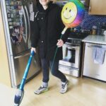 Annie Murphy Instagram - Just a couple of guys having a quick vacuum before hitting the town.