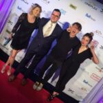 Annie Murphy Instagram - "Hey guys, I know you like to have fun, but can you be serious please?", said the photographer. "Yes, ok sir.", said @bonnycastle. #cfcgala