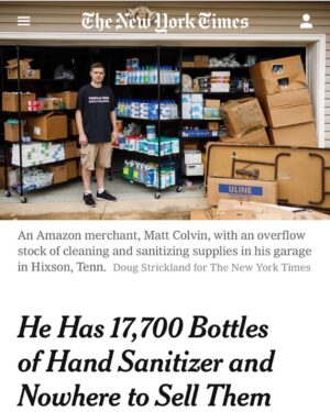 Annie Murphy Instagram - This is what a piece of shit looks like. Let's not be pieces of shit like this guy. Let's be generous and thoughtful and kind and helpful. Not pieces of shit. Like this guy. Who is a piece of shit.
.
UPDATE: The sanitizer has been donated. Matt Colvin should absolutely not have done what he did, but he and his family should absolutely not be getting death threats. Let's be generous and thoughtful and kind and helpful. Not pieces of shit.