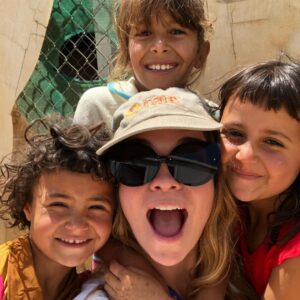 Annie Murphy Instagram - Today, on top of thinking of all of the wonderful women in my life, I'm thinking of the incredible strength and determination of the women and girls I met in Jordan through @carecanada. We've come a long way, but there is still a very, very long way to go on the road to equality. Join me in taking action for a more equal world and make #march4women http://care.ca/m4w