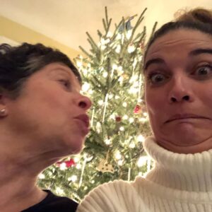Annie Murphy Instagram - Felt cute. Got drunk with my mum, had a desperate need to showcase our glorious Christmas tree and took upwards of 20 photos all very similar to this. Might delete later.